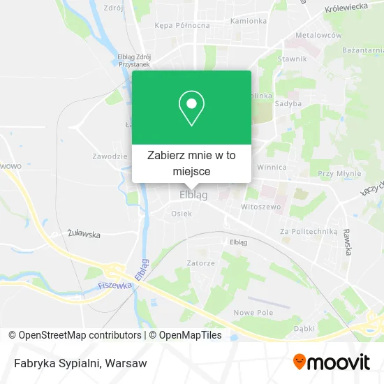 Mapa Fabryka Sypialni