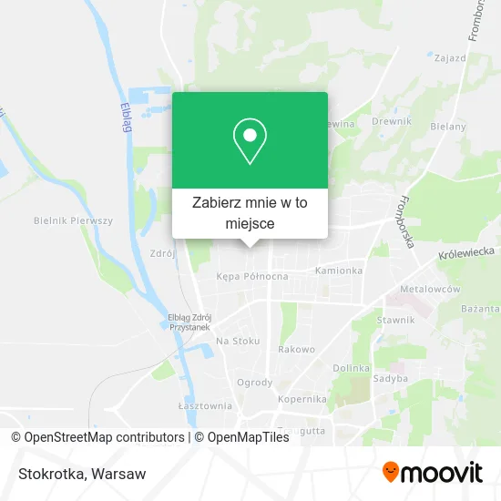 Mapa Stokrotka