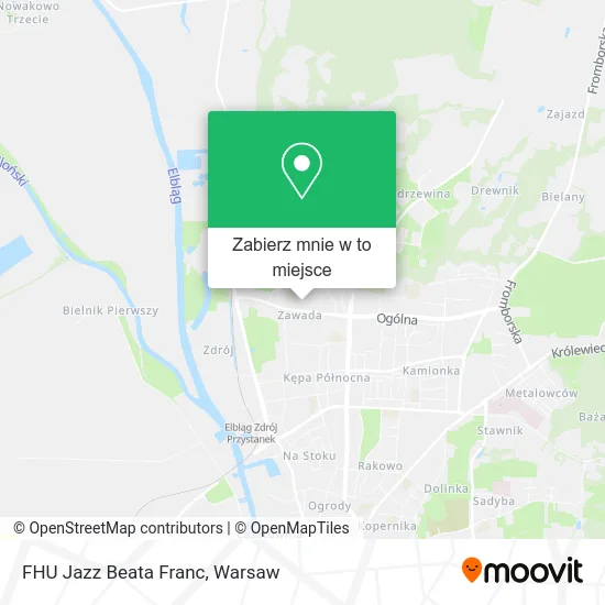 Mapa FHU Jazz Beata Franc