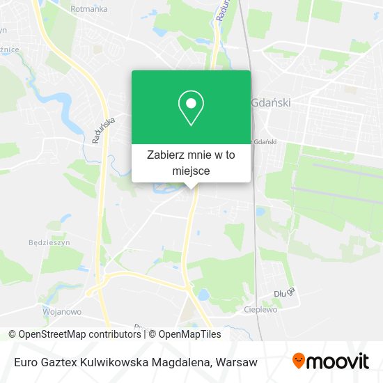 Mapa Euro Gaztex Kulwikowska Magdalena