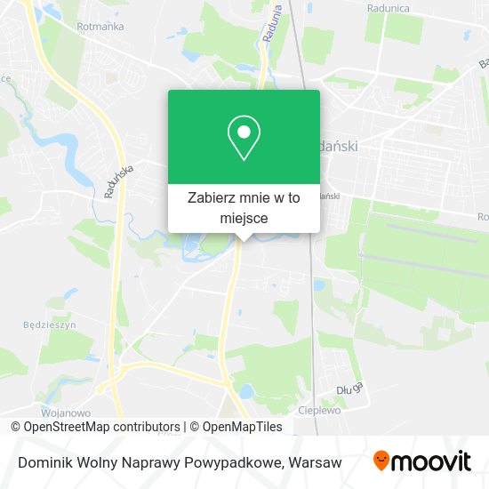 Mapa Dominik Wolny Naprawy Powypadkowe