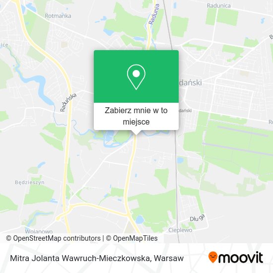 Mapa Mitra Jolanta Wawruch-Mieczkowska