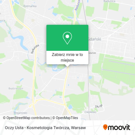 Mapa Oczy Usta - Kosmetologia Twórcza