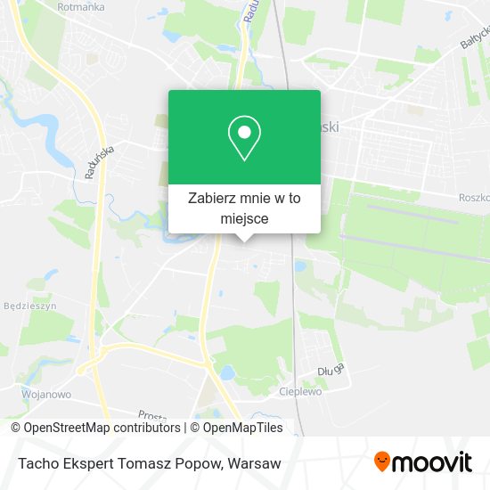 Mapa Tacho Ekspert Tomasz Popow