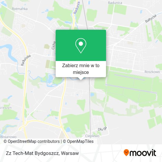 Mapa Zz Tech-Mat Bydgoszcz