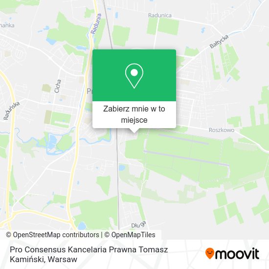 Mapa Pro Consensus Kancelaria Prawna Tomasz Kamiński