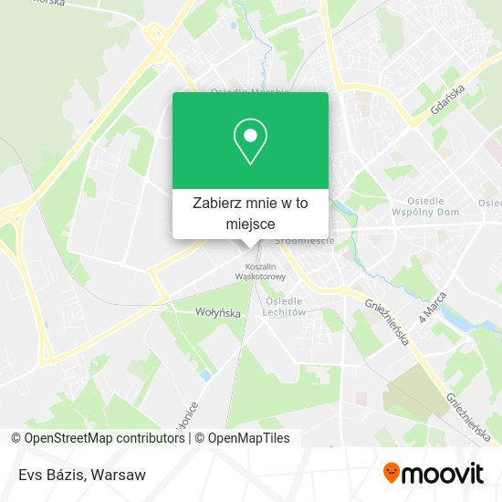 Mapa Evs Bázis