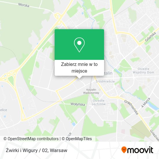 Mapa Żwirki i Wigury / 02