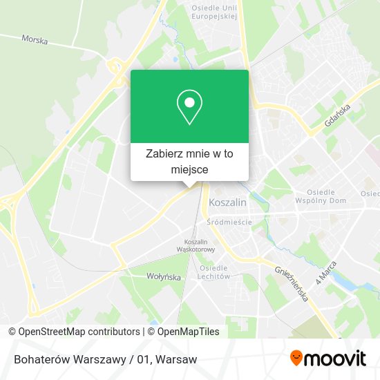 Mapa Bohaterów Warszawy / 01