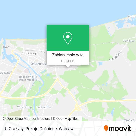 Mapa U Grażyny. Pokoje Gościnne