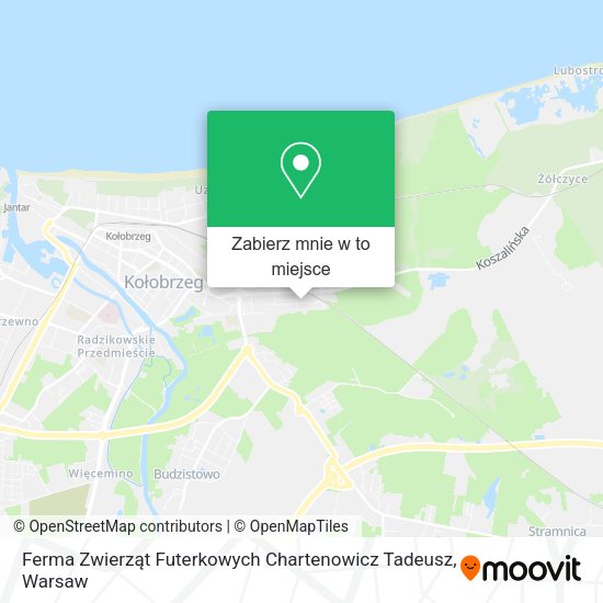 Mapa Ferma Zwierząt Futerkowych Chartenowicz Tadeusz