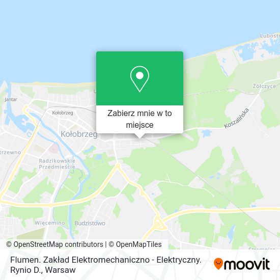 Mapa Flumen. Zakład Elektromechaniczno - Elektryczny. Rynio D.