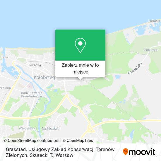 Mapa Grasstad. Usługowy Zakład Konserwacji Terenów Zielonych. Skutecki T.