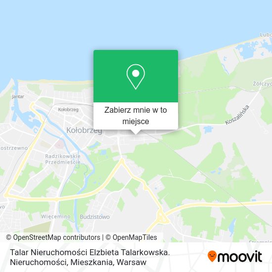 Mapa Talar Nieruchomości Elzbieta Talarkowska. Nieruchomości, Mieszkania