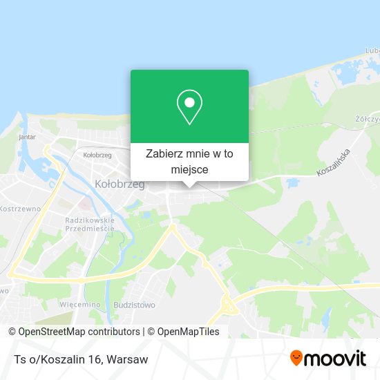 Mapa Ts o/Koszalin 16