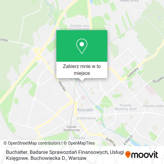 Mapa Buchalter. Badanie Sprawozdań Finansowych, Usługi Księgowe. Buchowiecka D.