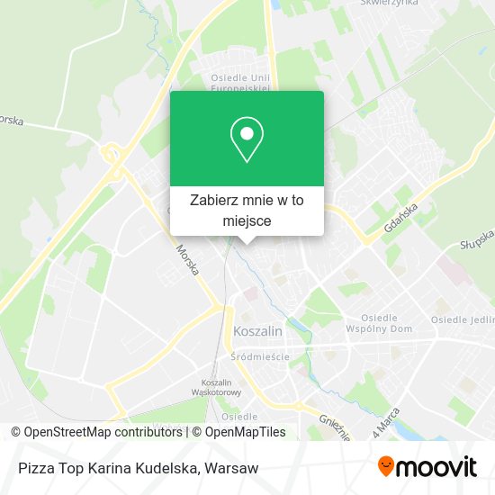 Mapa Pizza Top Karina Kudelska