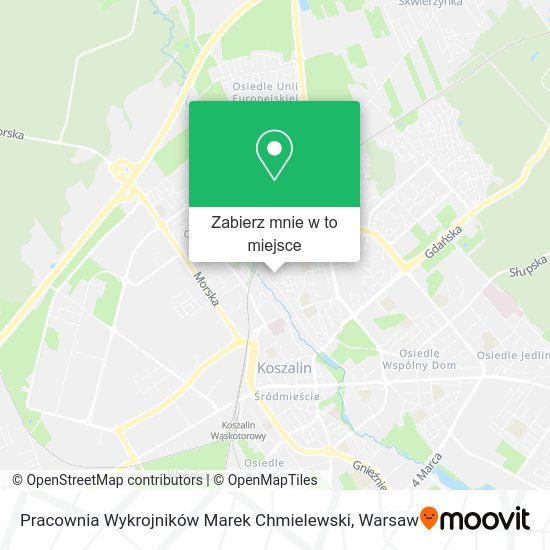 Mapa Pracownia Wykrojników Marek Chmielewski