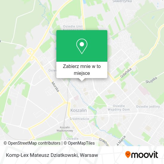 Mapa Komp-Lex Mateusz Dziatkowski