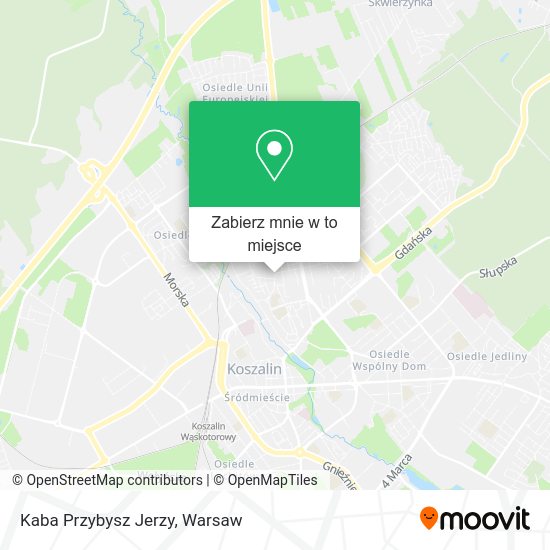 Mapa Kaba Przybysz Jerzy