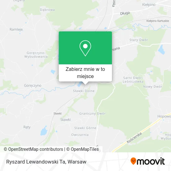 Mapa Ryszard Lewandowski Ta