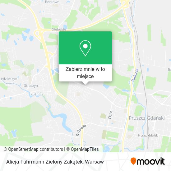 Mapa Alicja Fuhrmann Zielony Zakątek