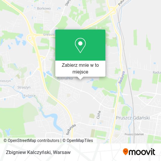 Mapa Zbigniew Kalczyński