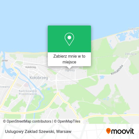 Mapa Uslugowy Zaklad Szewski