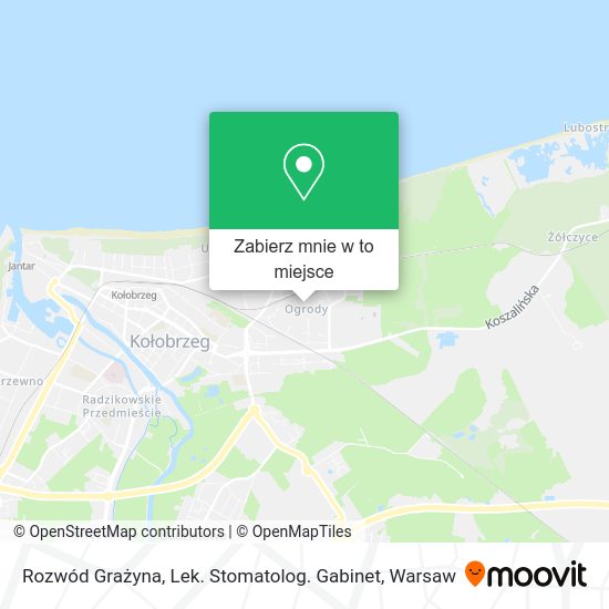 Mapa Rozwód Grażyna, Lek. Stomatolog. Gabinet