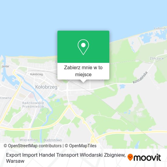 Mapa Export Import Handel Transport Włodarski Zbigniew