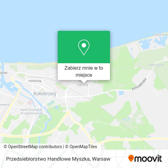 Mapa Przedsiebiorstwo Handlowe Myszka