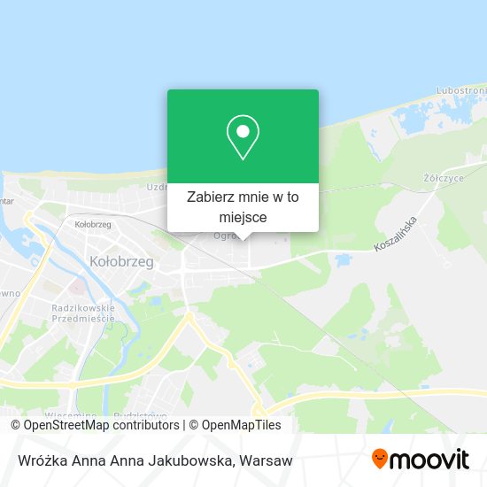 Mapa Wróżka Anna Anna Jakubowska