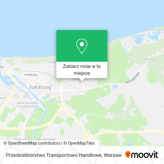 Mapa Przedsiebiorstwo Transportowo Handlowe