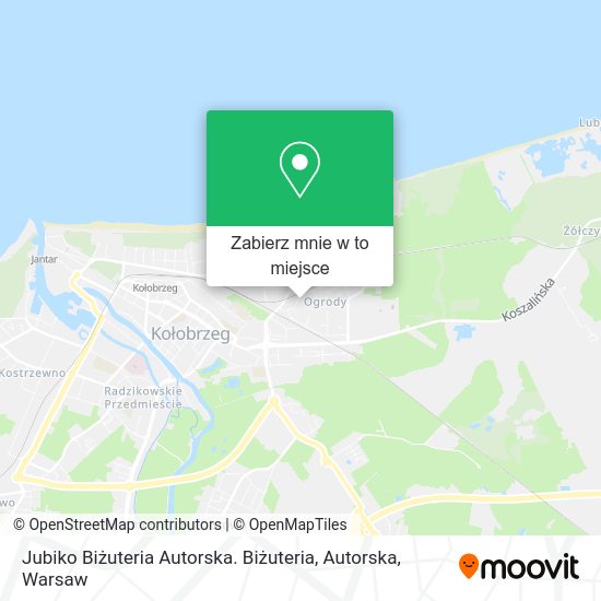 Mapa Jubiko Biżuteria Autorska. Biżuteria, Autorska