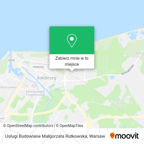 Mapa Usługi Budowlane Małgorzata Rutkowska