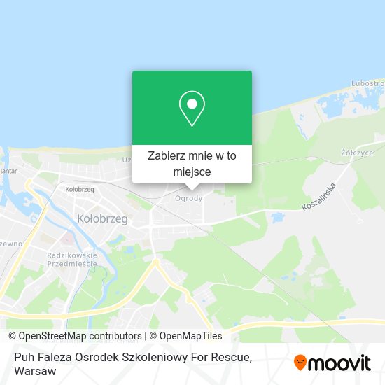 Mapa Puh Faleza Osrodek Szkoleniowy For Rescue