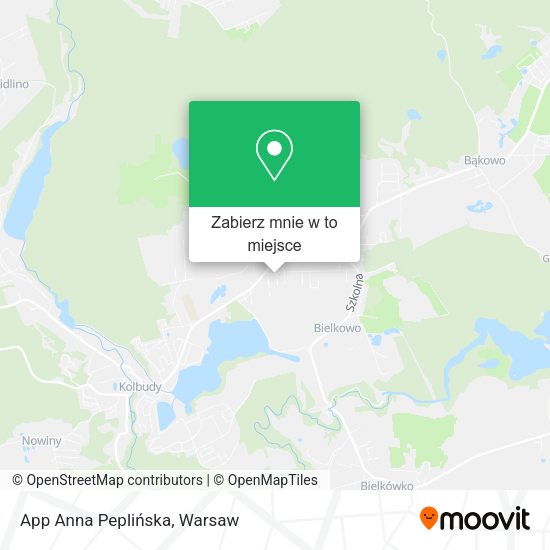 Mapa App Anna Peplińska