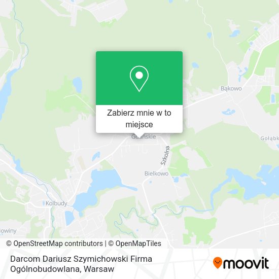 Mapa Darcom Dariusz Szymichowski Firma Ogólnobudowlana