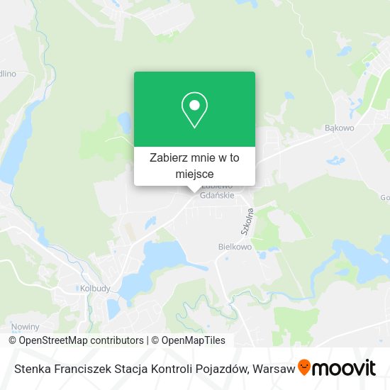 Mapa Stenka Franciszek Stacja Kontroli Pojazdów