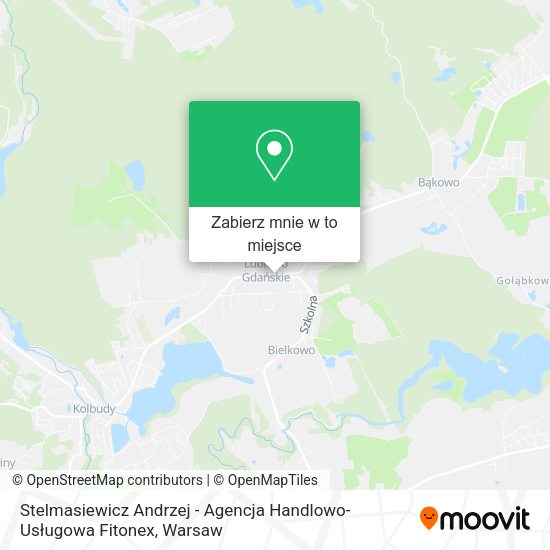 Mapa Stelmasiewicz Andrzej - Agencja Handlowo-Usługowa Fitonex