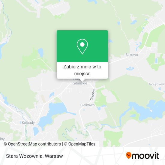 Mapa Stara Wozownia