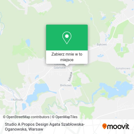 Mapa Studio A Propos Design Agata Szabłowska-Oganowska