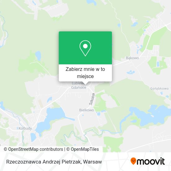 Mapa Rzeczoznawca Andrzej Pietrzak