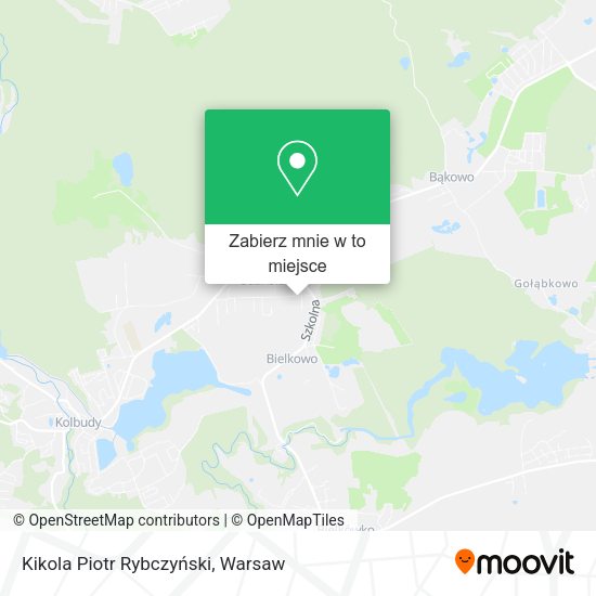 Mapa Kikola Piotr Rybczyński