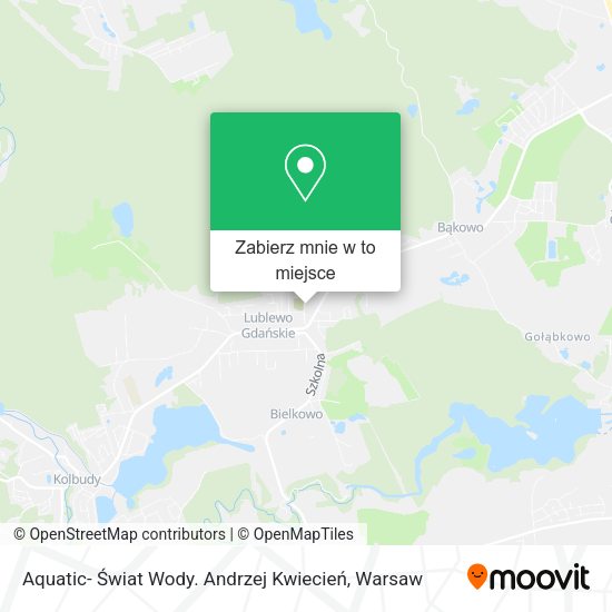 Mapa Aquatic- Świat Wody. Andrzej Kwiecień