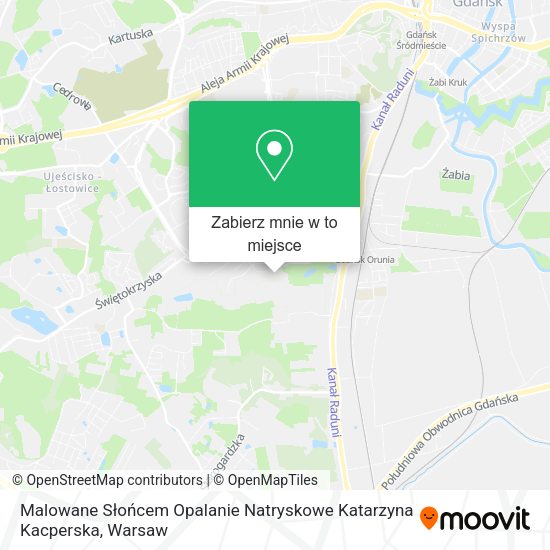 Mapa Malowane Słońcem Opalanie Natryskowe Katarzyna Kacperska