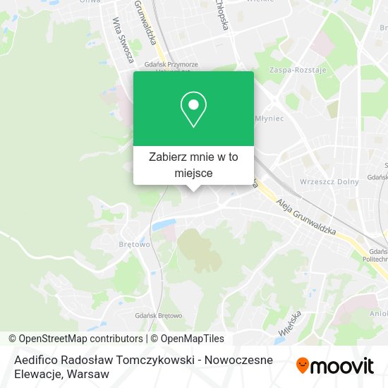 Mapa Aedifico Radosław Tomczykowski - Nowoczesne Elewacje