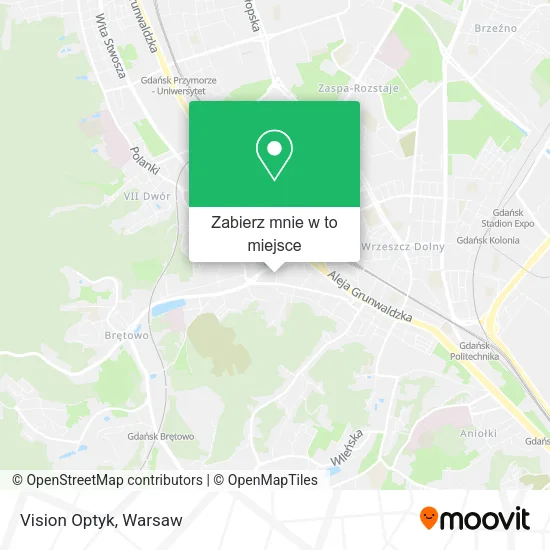 Mapa Vision Optyk