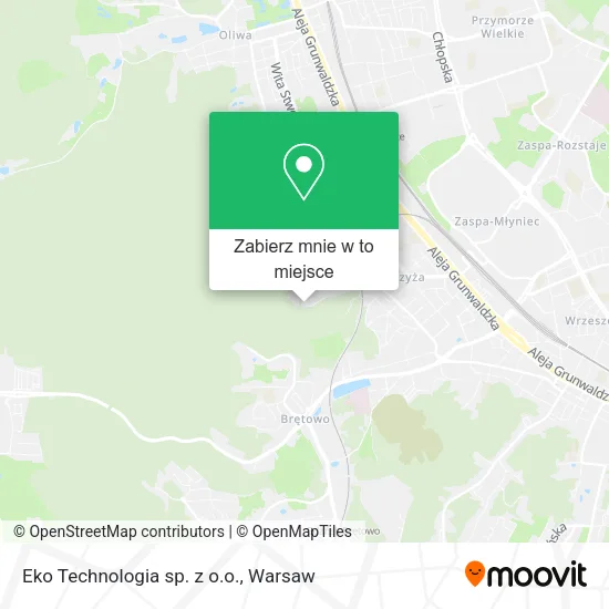 Mapa Eko Technologia sp. z o.o.