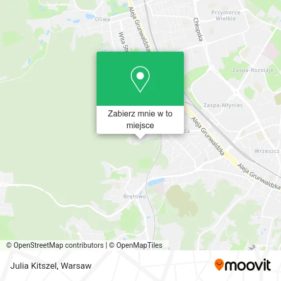 Mapa Julia Kitszel